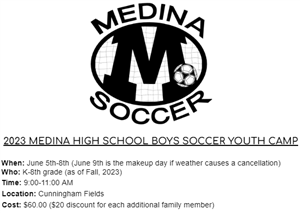 Boys Youth Soccer Camp